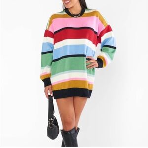 NWT Show Me Your Mumu Ember Tunic Colorblock Sweater
